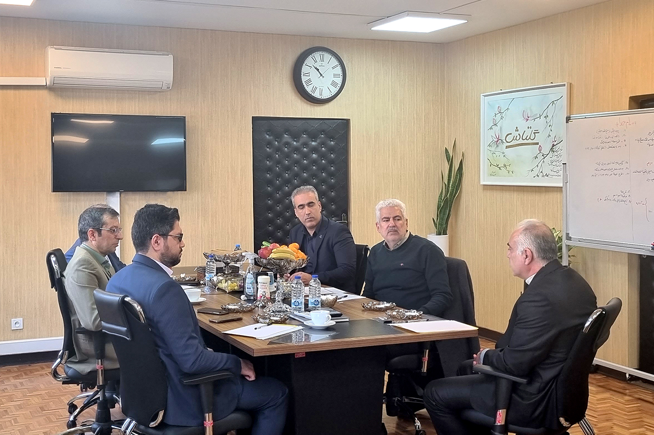 بازدید از دفتر مرکزی تهران شرکت گلتاش